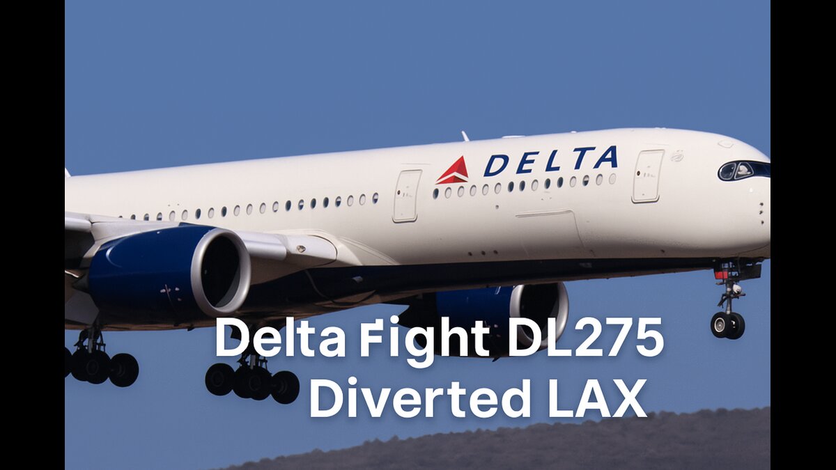 Delta Flight DL275 Diverted LAX