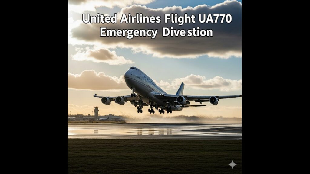 United Airlines Flight UA770 Emergency Diversion